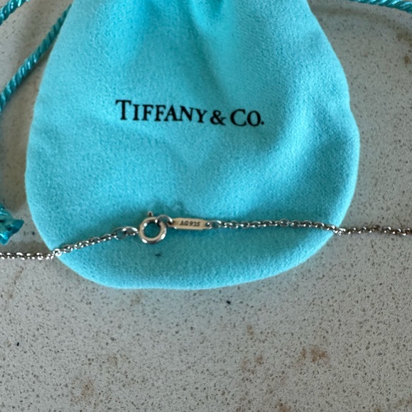 Tiffany & Co. 36in Sterling Silver Chain w/ pouch - Picture 3 of 5